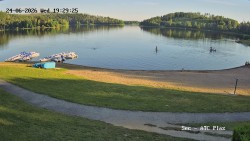 Parking dla przyczep kempingowych przy plaży Seč