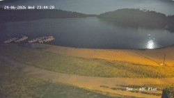 Parking dla przyczep kempingowych przy plaży Seč