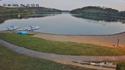 Parking dla przyczep kempingowych przy plaży Seč