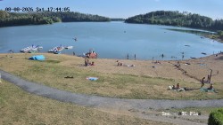 Parking dla przyczep kempingowych przy plaży Seč