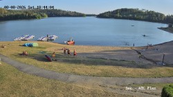 Parking dla przyczep kempingowych przy plaży Seč