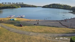 Parking dla przyczep kempingowych przy plaży Seč