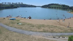 Parking dla przyczep kempingowych przy plaży Seč