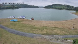 Parking dla przyczep kempingowych przy plaży Seč