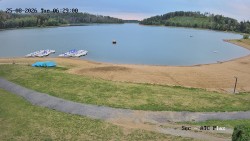 Parking dla przyczep kempingowych przy plaży Seč