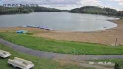 Parking dla przyczep kempingowych przy plaży Seč