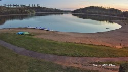 Parking dla przyczep kempingowych przy plaży Seč