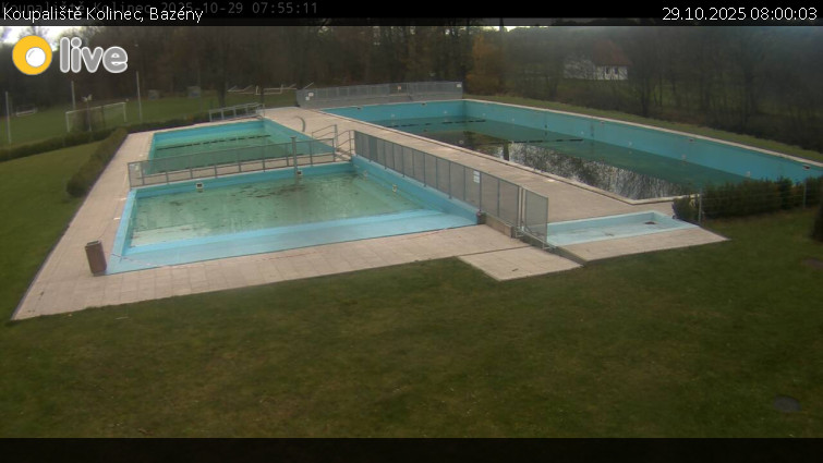 Koupaliště Kolinec - Bazény - 29.10.2025 v 08:00 Koupaliště Kolinec - Bazény - 29.10.2025 v 08:00