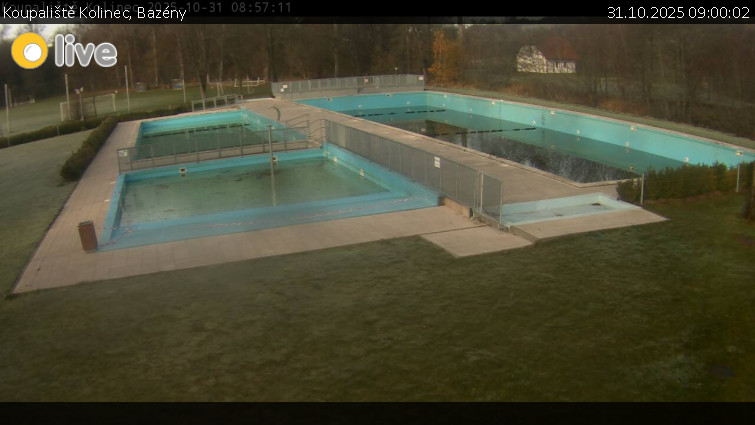 Koupaliště Kolinec - Bazény - 31.10.2025 v 09:00 Koupaliště Kolinec - Bazény - 31.10.2025 v 09:00