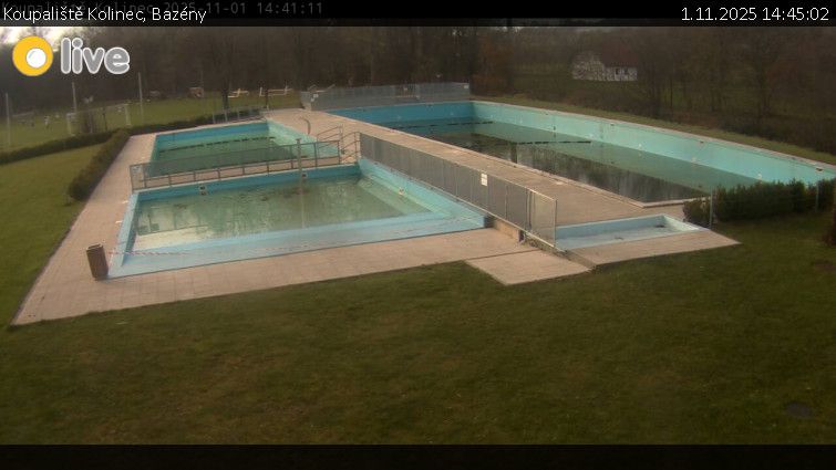 Koupaliště Kolinec - Bazény - 1.11.2025 v 14:45 Koupaliště Kolinec - Bazény - 1.11.2025 v 14:45