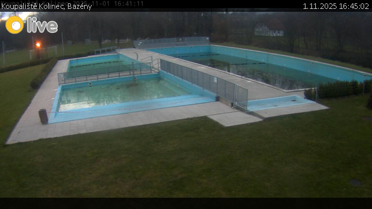 Koupaliště Kolinec - Bazény - 1.11.2025 v 16:45 Koupaliště Kolinec - Bazény - 1.11.2025 v 16:45