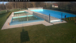 Koupaliště Kolinec - Bazény - 17.4.2026 v 07:45 Koupaliště Kolinec - Bazény - 17.4.2026 v 07:45