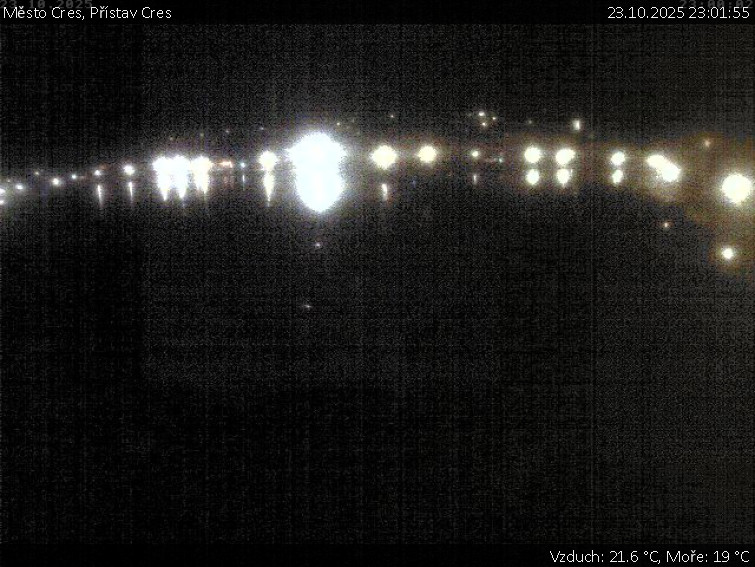 Město Cres - Přístav Cres - 23.10.2025 v 23:01 Město Cres - Přístav Cres - 23.10.2025 v 23:01