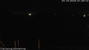 Camp Kovačine - Pláž kempu - 25.10.2025 v 01:30 Camp Kovačine - Pláž kempu - 25.10.2025 v 01:30