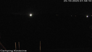 Camp Kovačine - Pláž kempu - 25.10.2025 v 02:00 Camp Kovačine - Pláž kempu - 25.10.2025 v 02:00