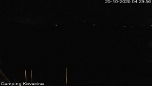 Camp Kovačine - Pláž kempu - 25.10.2025 v 04:30 Camp Kovačine - Pláž kempu - 25.10.2025 v 04:30