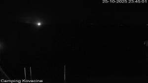Camp Kovačine - Pláž kempu - 25.10.2025 v 23:45 Camp Kovačine - Pláž kempu - 25.10.2025 v 23:45