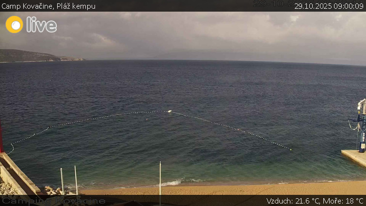 Camp Kovačine - Pláž kempu - 29.10.2025 v 09:00 Camp Kovačine - Pláž kempu - 29.10.2025 v 09:00