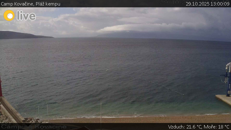 Camp Kovačine - Pláž kempu - 29.10.2025 v 13:00 Camp Kovačine - Pláž kempu - 29.10.2025 v 13:00