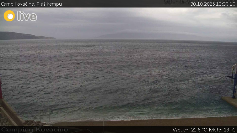 Camp Kovačine - Pláž kempu - 30.10.2025 v 13:30 Camp Kovačine - Pláž kempu - 30.10.2025 v 13:30
