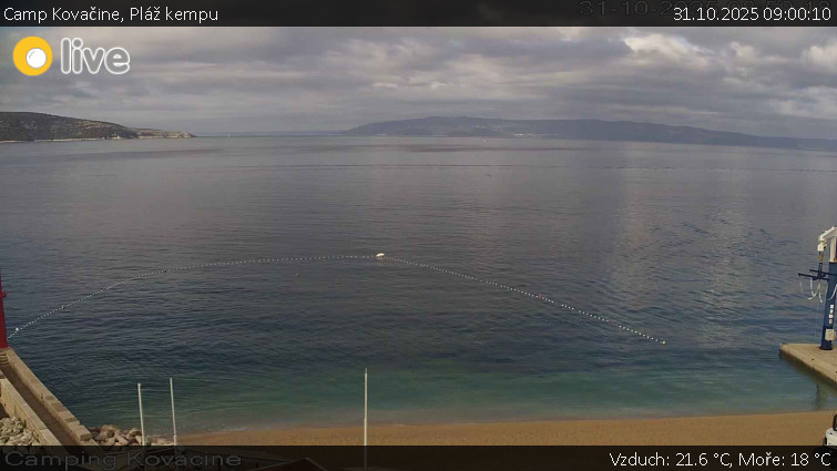Camp Kovačine - Pláž kempu - 31.10.2025 v 09:00 Camp Kovačine - Pláž kempu - 31.10.2025 v 09:00