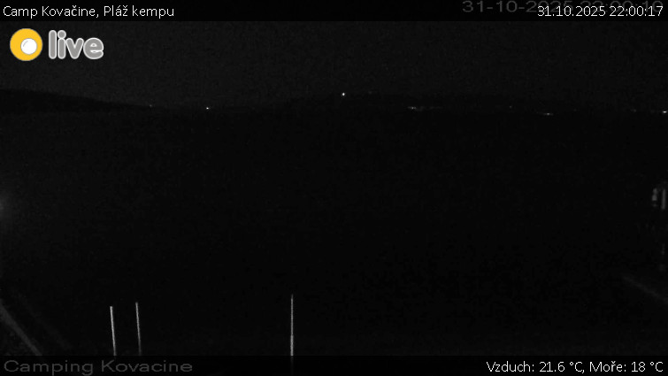 Camp Kovačine - Pláž kempu - 31.10.2025 v 22:00 Camp Kovačine - Pláž kempu - 31.10.2025 v 22:00