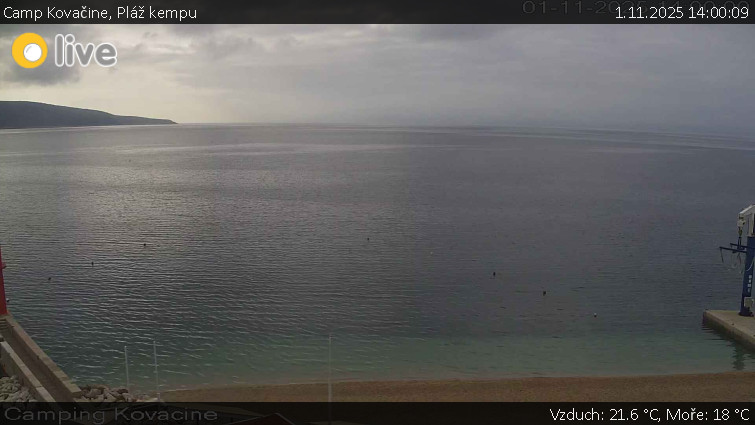 Camp Kovačine - Pláž kempu - 1.11.2025 v 14:00 Camp Kovačine - Pláž kempu - 1.11.2025 v 14:00