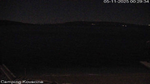 Camp Kovačine - Pláž kempu - 5.11.2025 v 00:30 Camp Kovačine - Pláž kempu - 5.11.2025 v 00:30