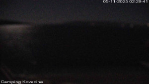 Camp Kovačine - Pláž kempu - 5.11.2025 v 02:30 Camp Kovačine - Pláž kempu - 5.11.2025 v 02:30