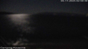 Camp Kovačine - Pláž kempu - 5.11.2025 v 03:00 Camp Kovačine - Pláž kempu - 5.11.2025 v 03:00