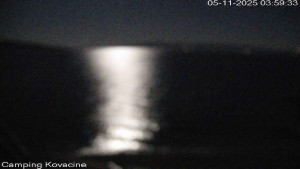 Camp Kovačine - Pláž kempu - 5.11.2025 v 04:00 Camp Kovačine - Pláž kempu - 5.11.2025 v 04:00