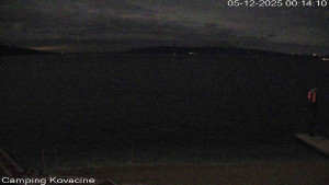 Camp Kovačine - Pláž kempu - 5.12.2025 v 00:15 Camp Kovačine - Pláž kempu - 5.12.2025 v 00:15