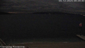 Camp Kovačine - Pláž kempu - 5.12.2025 v 00:30 Camp Kovačine - Pláž kempu - 5.12.2025 v 00:30