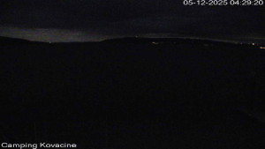 Camp Kovačine - Pláž kempu - 5.12.2025 v 04:30 Camp Kovačine - Pláž kempu - 5.12.2025 v 04:30