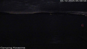 Camp Kovačine - Pláž kempu - 5.12.2025 v 06:00 Camp Kovačine - Pláž kempu - 5.12.2025 v 06:00