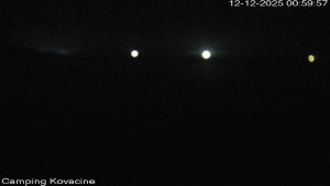 Camp Kovačine - Pláž kempu - 12.12.2025 v 01:00 Camp Kovačine - Pláž kempu - 12.12.2025 v 01:00