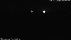 Camp Kovačine - Pláž kempu - 12.12.2025 v 04:45 Camp Kovačine - Pláž kempu - 12.12.2025 v 04:45
