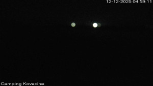Camp Kovačine - Pláž kempu - 12.12.2025 v 05:00 Camp Kovačine - Pláž kempu - 12.12.2025 v 05:00