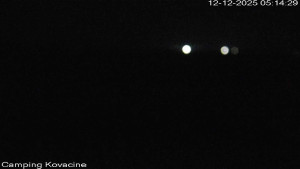 Camp Kovačine - Pláž kempu - 12.12.2025 v 05:15 Camp Kovačine - Pláž kempu - 12.12.2025 v 05:15