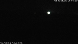 Camp Kovačine - Pláž kempu - 12.12.2025 v 06:00 Camp Kovačine - Pláž kempu - 12.12.2025 v 06:00