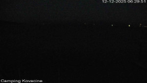 Camp Kovačine - Pláž kempu - 12.12.2025 v 06:30 Camp Kovačine - Pláž kempu - 12.12.2025 v 06:30