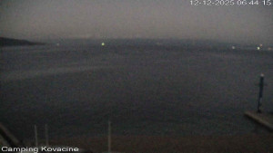 Camp Kovačine - Pláž kempu - 12.12.2025 v 06:45 Camp Kovačine - Pláž kempu - 12.12.2025 v 06:45