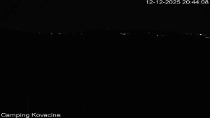 Camp Kovačine - Pláž kempu - 12.12.2025 v 20:45 Camp Kovačine - Pláž kempu - 12.12.2025 v 20:45