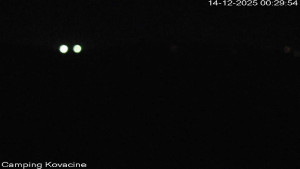 Camp Kovačine - Pláž kempu - 14.12.2025 v 00:30 Camp Kovačine - Pláž kempu - 14.12.2025 v 00:30