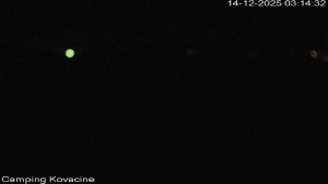 Camp Kovačine - Pláž kempu - 14.12.2025 v 03:15 Camp Kovačine - Pláž kempu - 14.12.2025 v 03:15
