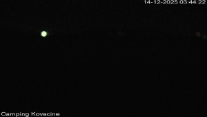 Camp Kovačine - Pláž kempu - 14.12.2025 v 03:45 Camp Kovačine - Pláž kempu - 14.12.2025 v 03:45