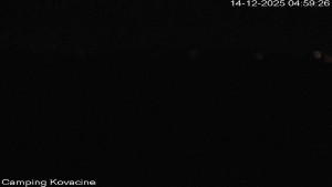 Camp Kovačine - Pláž kempu - 14.12.2025 v 05:00 Camp Kovačine - Pláž kempu - 14.12.2025 v 05:00