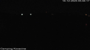 Camp Kovačine - Pláž kempu - 14.12.2025 v 05:45 Camp Kovačine - Pláž kempu - 14.12.2025 v 05:45