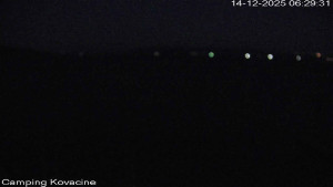 Camp Kovačine - Pláž kempu - 14.12.2025 v 06:30 Camp Kovačine - Pláž kempu - 14.12.2025 v 06:30