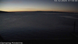Camp Kovačine - Pláž kempu - 14.12.2025 v 17:15 Camp Kovačine - Pláž kempu - 14.12.2025 v 17:15